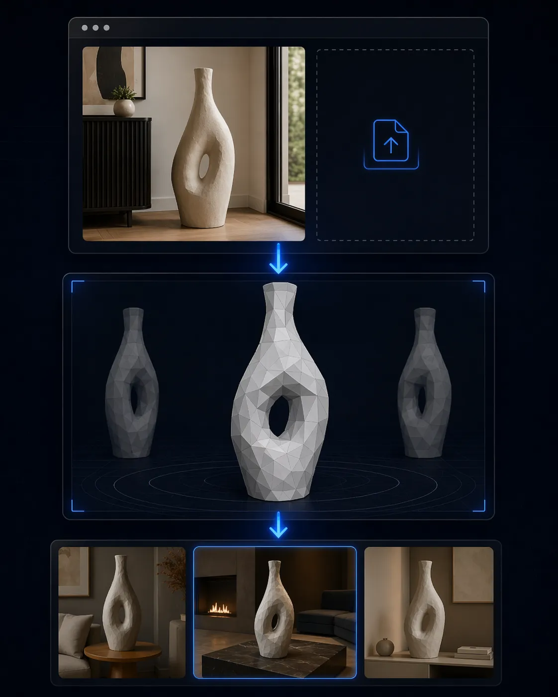 Pascal Editor AI 3D home design tool — turn a photo into a 3D model